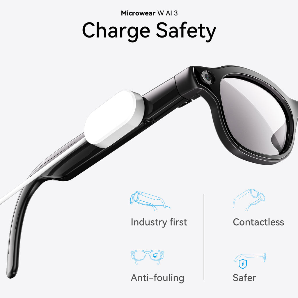WAI3 Pro 8MP AI Camera Glasses | HD Photo & Video