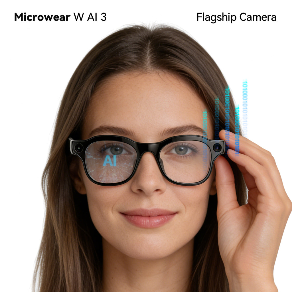 WAI3 Pro 8MP AI Camera Glasses | HD Photo & Video