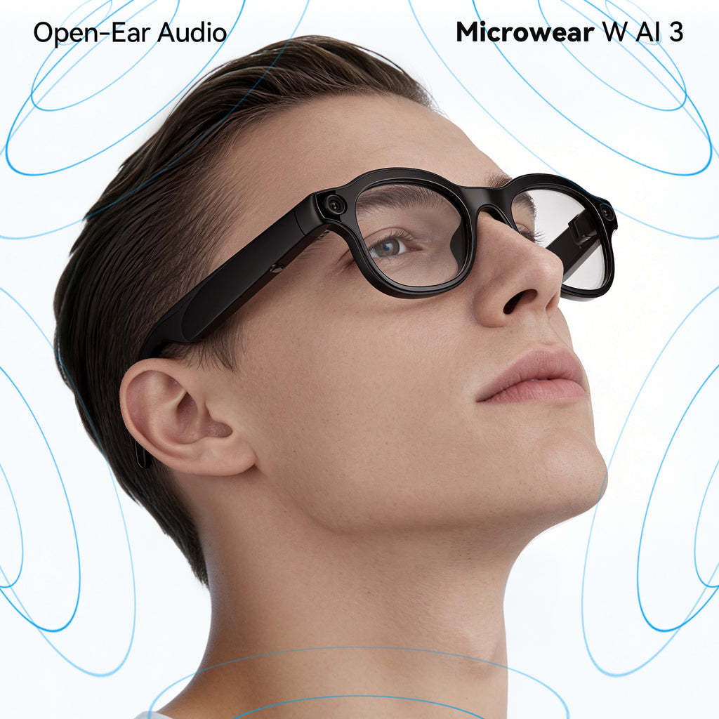 WAI3 Pro 8MP AI Camera Glasses | HD Photo & Video