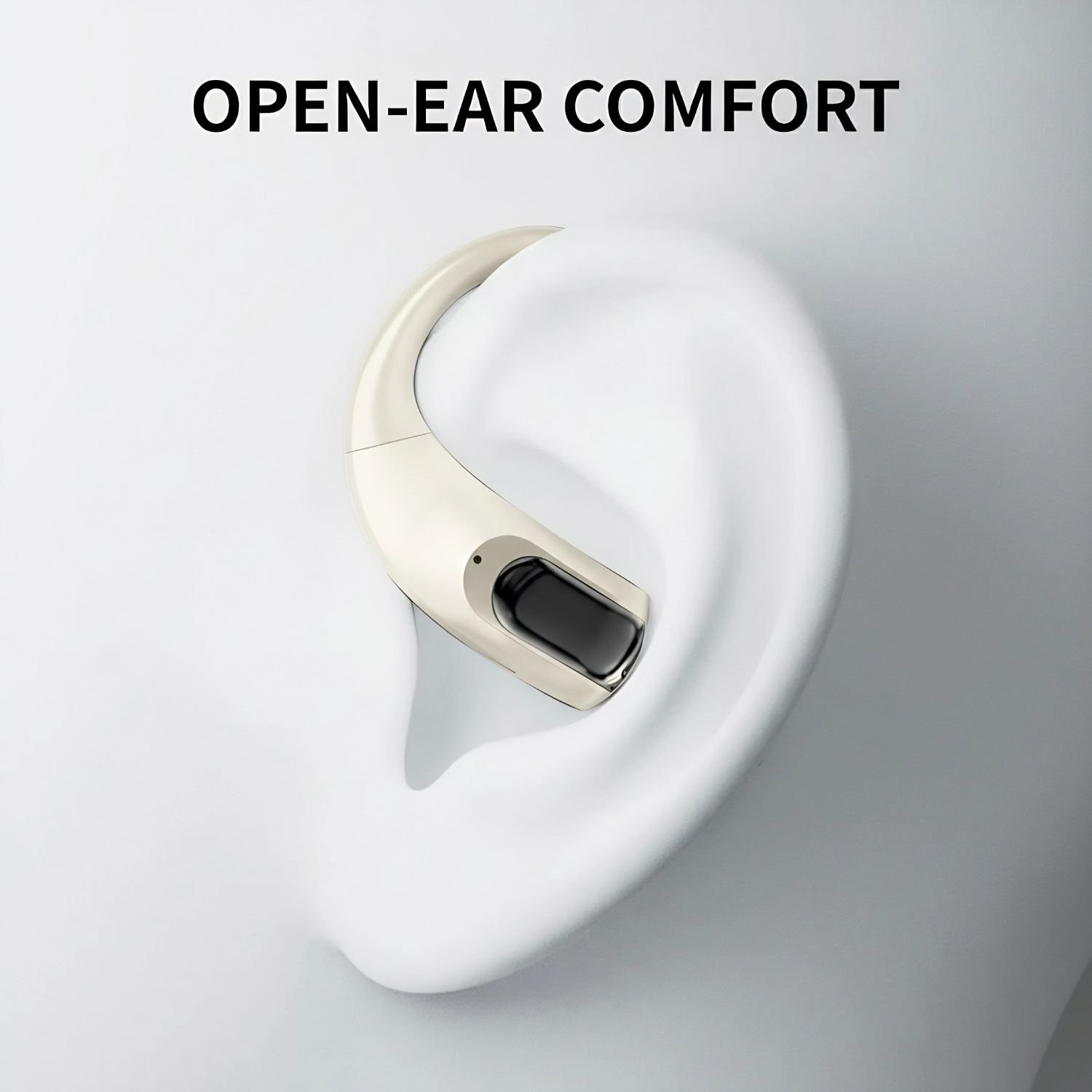 Lightweight Ear Hook Bluetooth Earbuds with 48H Playtime, IPX4 Sport Waterproof