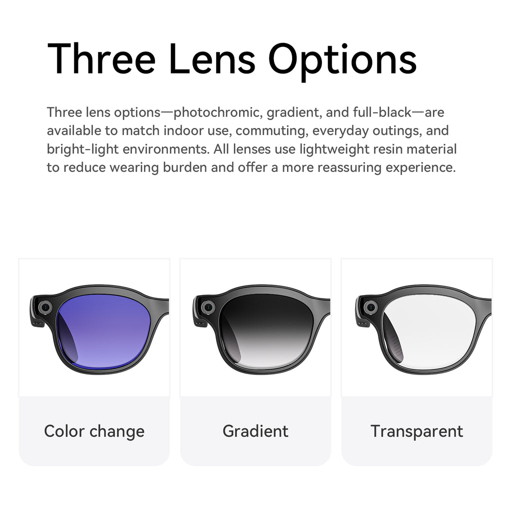 WAI3 Pro 8MP AI Camera Glasses | HD Photo & Video