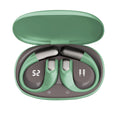 Wireless Earbuds Bluetooth Headphones,Lightweight EarHooks-Style Earbuds,Bluetooth5.4 Wireless Earphones,48H Playtime IPX4 Waterproof Running（green）