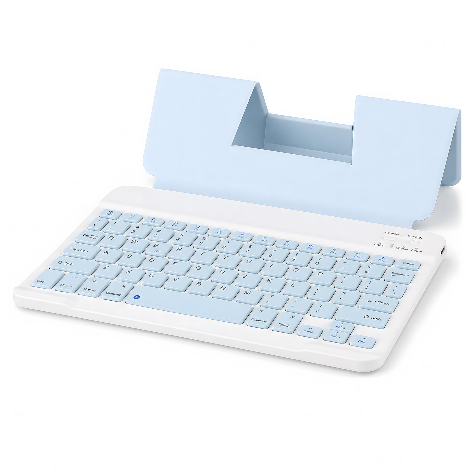 Ultra Slim Bluetooth Keyboard with Built-in Stand for iPad 10th/9th Generation, iPad Air, iPad Pro, iPhone, Android Tablets and Bluetooth Devices – Portable Wireless Keyboard,