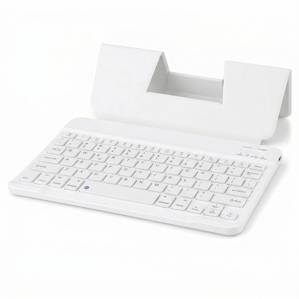 Ultra Slim Bluetooth Keyboard with Built-in Stand for iPad 10th/9th Generation, iPad Air, iPad Pro, iPhone, Android Tablets and Bluetooth Devices – Portable Wireless Keyboard,