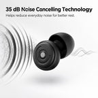 GAGAAL Portable White Noise Machine & Adjustable Ear Plugs for Sleeping