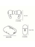 Bluetooth 5.4 Wireless Earbuds with ANC Mic, 40H Playtime & Waterproof Sport Fit