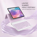 Ultra Slim Bluetooth Keyboard with Built-in Stand for iPad, Tablet & Phone