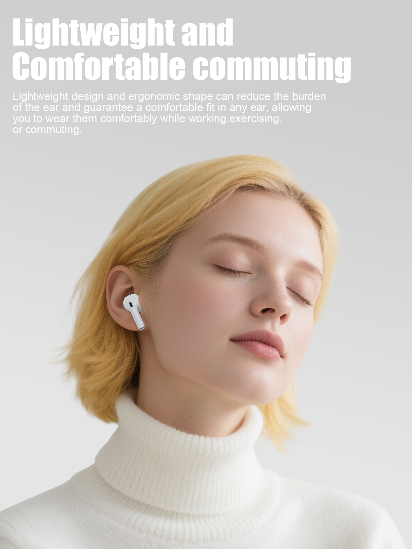 3rd Gen Wireless Earbuds with Charging Case, Clear Sound & Comfortable Fit