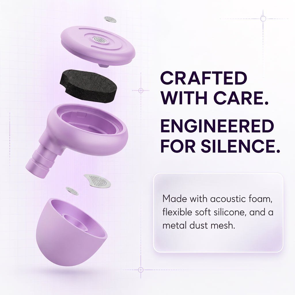 GAGAAL 2026 Adjustable Ear Plugs for Sleeping-2 Modes for Ultimate Control