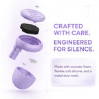 GAGAAL 2026 Adjustable Ear Plugs for Sleeping-2 Modes for Ultimate Control
