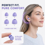 GAGAAL 2026 Adjustable Ear Plugs for Sleeping-2 Modes for Ultimate Control