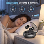 GAGAAL Portable White Noise Machine & Adjustable Ear Plugs for Sleeping