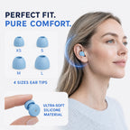 GAGAAL 2026 Adjustable Ear Plugs for Sleeping-2 Modes for Ultimate Control