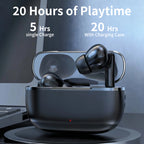 X50 Wireless Earbuds with ANC Noise Cancelling, 50H Playtime & Waterproof Case