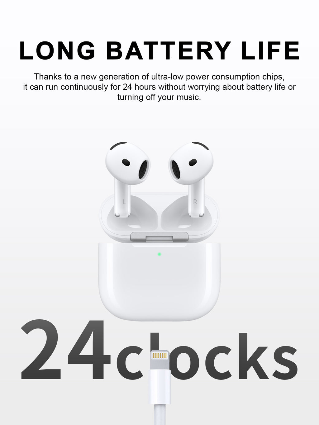 Pods(4rd Generation)Wireless Earbuds