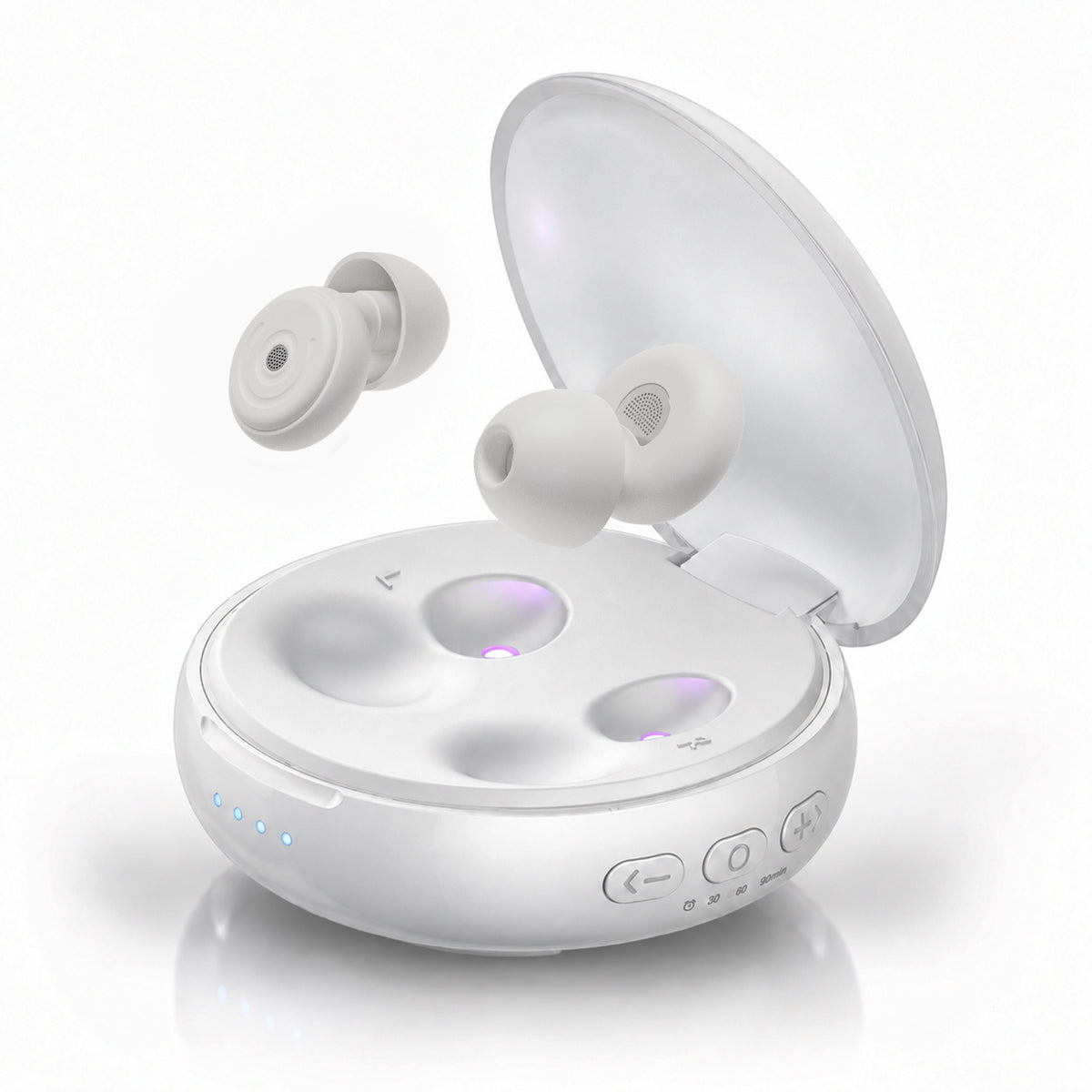 GAGAAL Portable White Noise Machine & Adjustable Ear Plugs for Sleeping